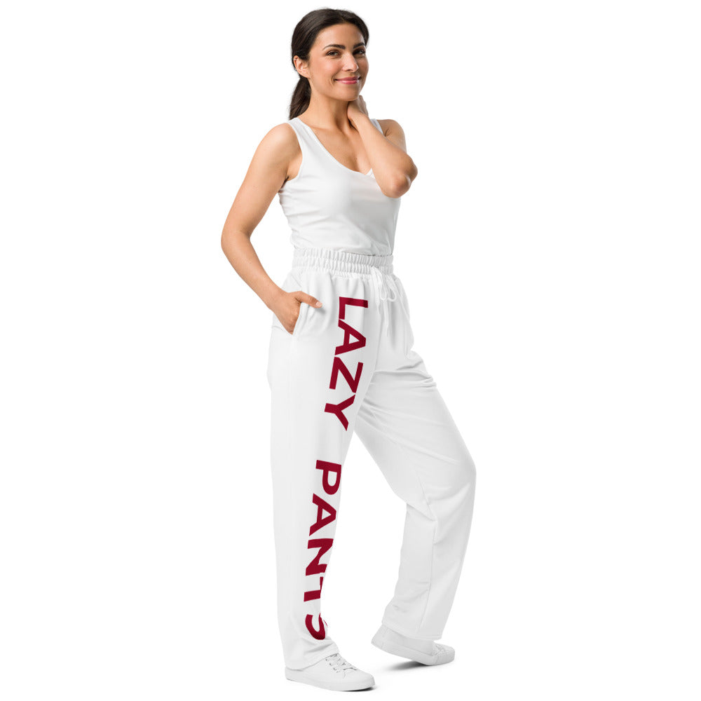 LAZY PANTS | Wide-Leg Sweatpants